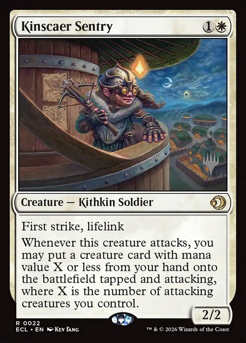 Kinscaer Sentry — Lorwyn Eclipsed Promos 22p