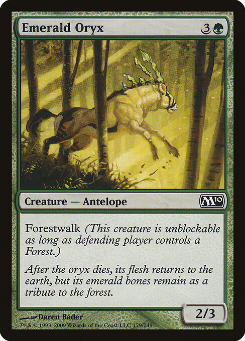 Órix Esmeralda — Magic 2010 179