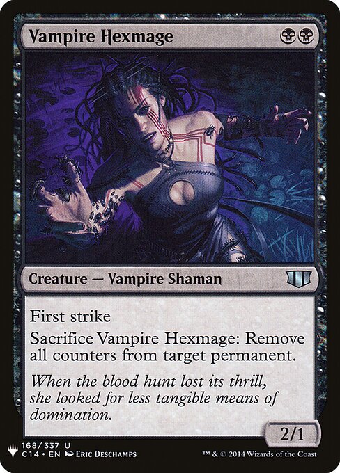 Maga Amaldiçoadora Vampiresa — The List C14-168