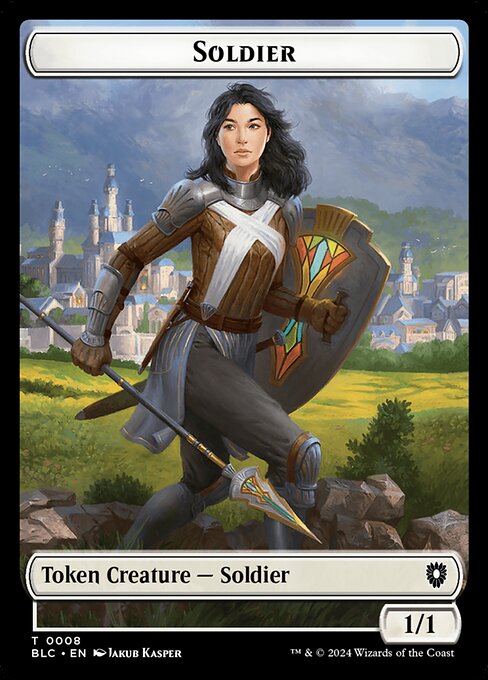 Soldier — Bloomburrow Commander Tokens 8