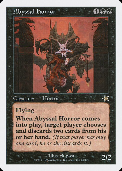 Horror Abissal — Starter 1999 63