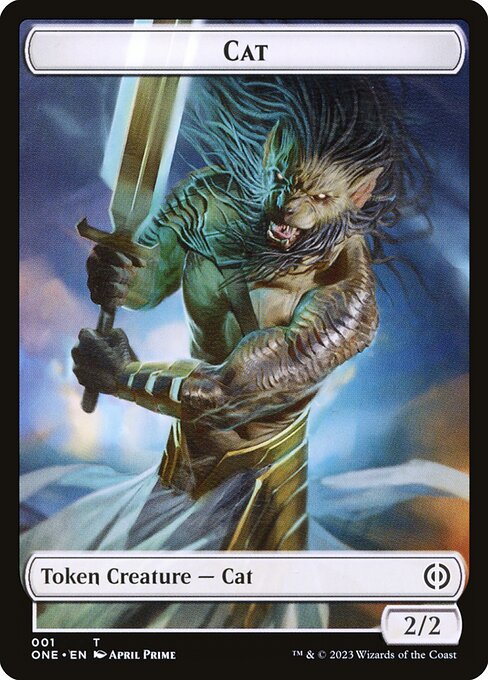 Cat — Phyrexia: All Will Be One Tokens 1