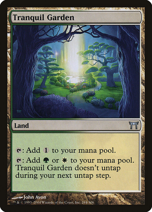 Jardim Tranqüilo — Champions of Kamigawa 284