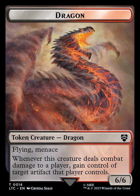 Dragon — Tales of Middle-earth Commander Tokens 14