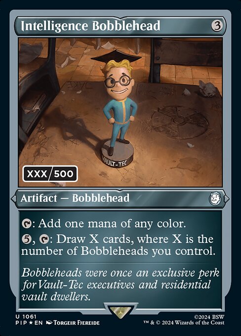 Intelligence Bobblehead — Fallout 1061