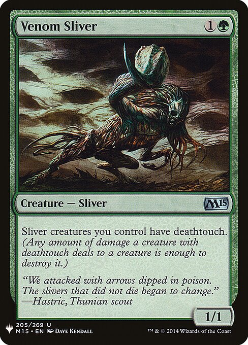Fractius Peçonhento — The List M15-205