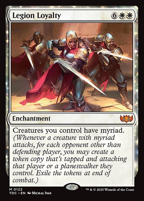 Lealdade da Legião — Tarkir: Dragonstorm Commander 122