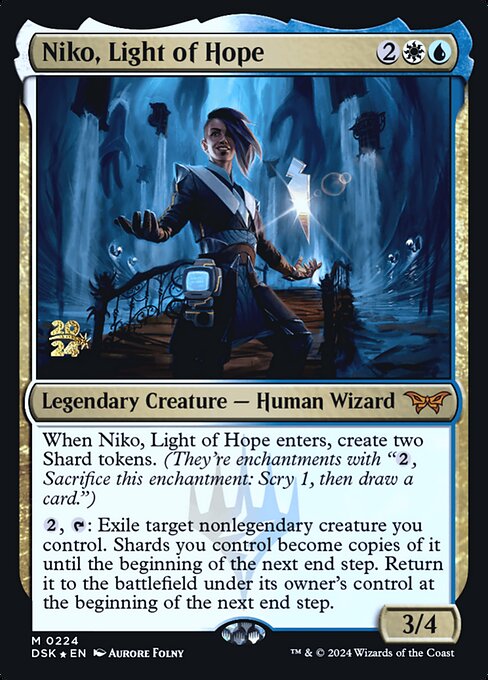 Niko, Light of Hope — Duskmourn: House of Horror Promos 224s