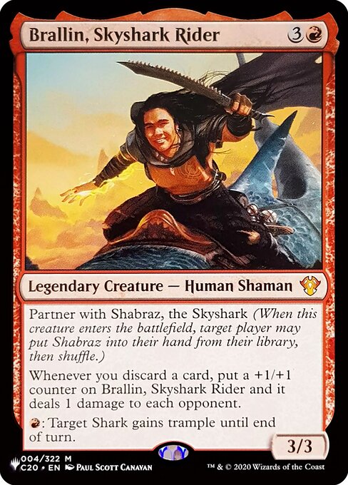 Brallin, Ginete de Tubarão-celeste — The List C20-4