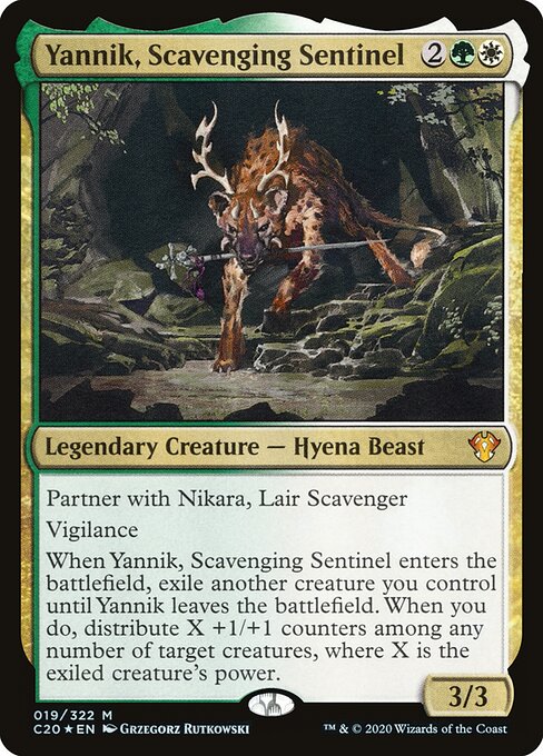 Yannik, Sentinela Necrófaga — Commander 2020 19