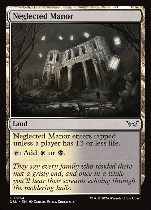 Neglected Manor — Duskmourn: House of Horror 264