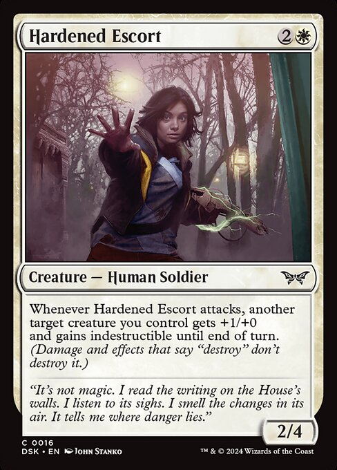 Hardened Escort — Duskmourn: House of Horror 16