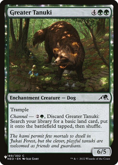 Grande Tanuki — The List NEO-189