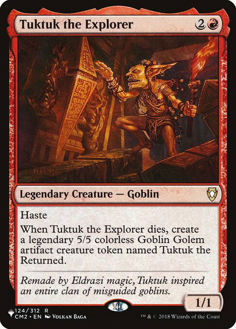 Tuktuk, o Explorador — The List CM2-124