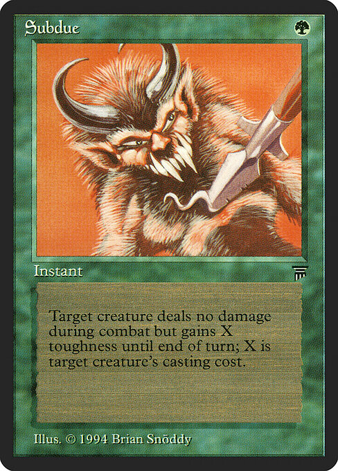 Subdue — Legends 206