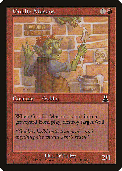 Goblins Pedreiros — Urza's Destiny 86