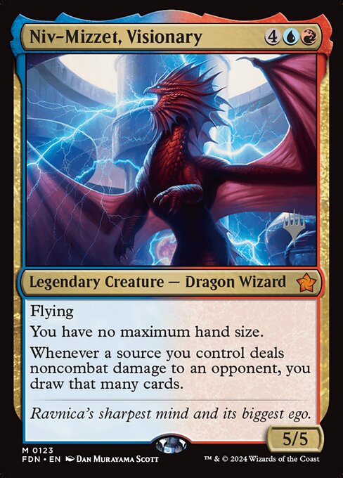 Niv-Mizzet, Visionary — Foundations Promos 123p