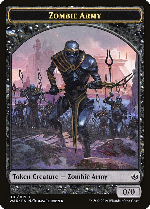 Zombie Army — War of the Spark Tokens 10