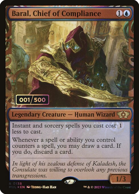 Baral, Chefe da Conformidade — Multiverse Legends 138z