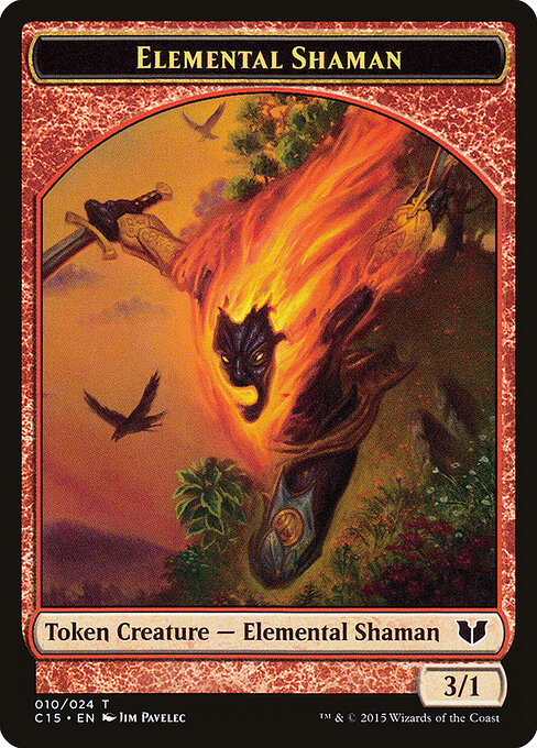 Elemental Shaman — Commander 2015 Tokens 10