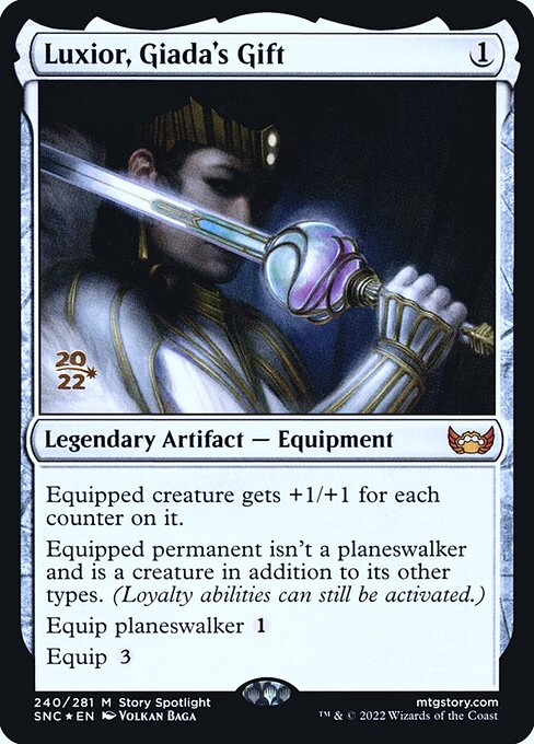 Luxior, Dádiva de Giada — Streets of New Capenna Promos 240s