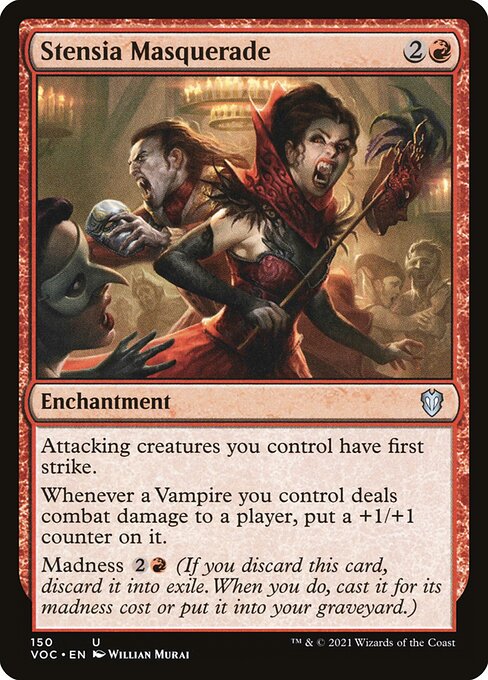 Baile de Máscaras de Stensia — Crimson Vow Commander 150
