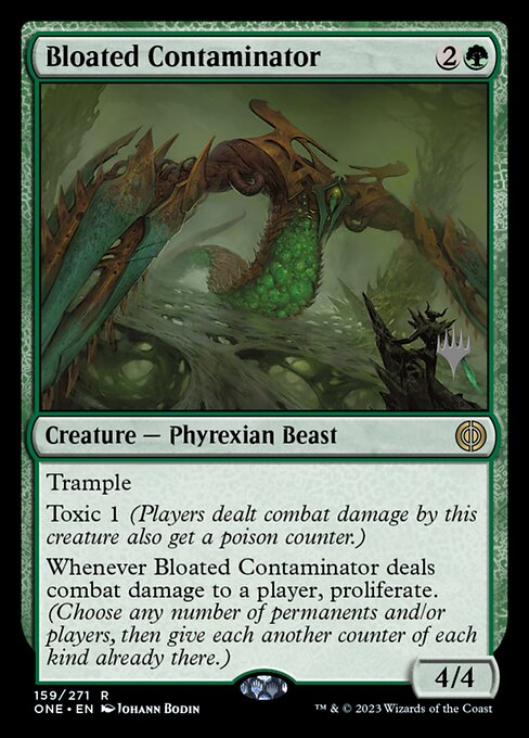 Contaminador Inchado — Phyrexia: All Will Be One Promos 159p