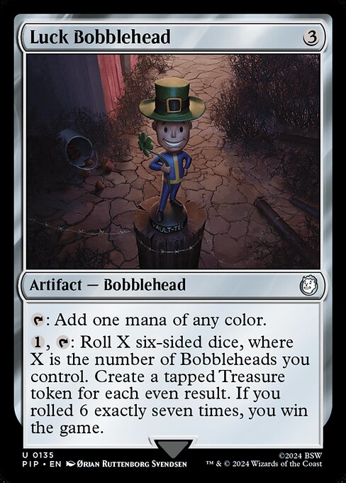 Luck Bobblehead — Fallout 135