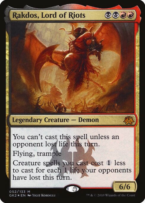 Rakdos, Senhor dos Tumultos — RNA Guild Kit 52