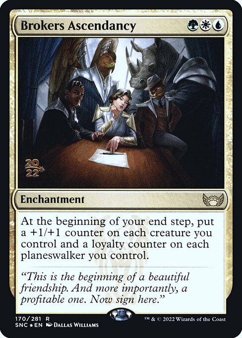 Domínio dos Mediadores — Streets of New Capenna Promos 170s