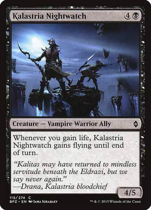 Vigias Noturnos Kalastria — Battle for Zendikar 115