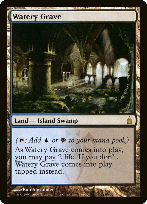 Túmulo Aquático — Ravnica: City of Guilds 286