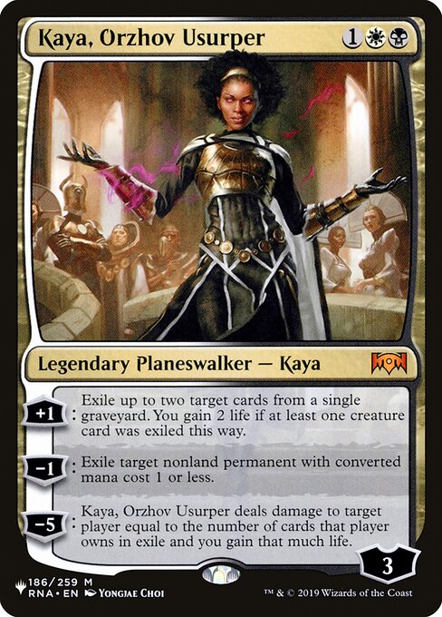 Kaya, Usurpadora Ozhov — The List RNA-186