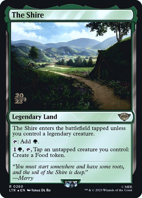 O Condado — Tales of Middle-earth Promos 260s