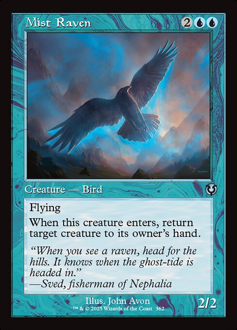 Corvo das Brumas — Innistrad Remastered 362