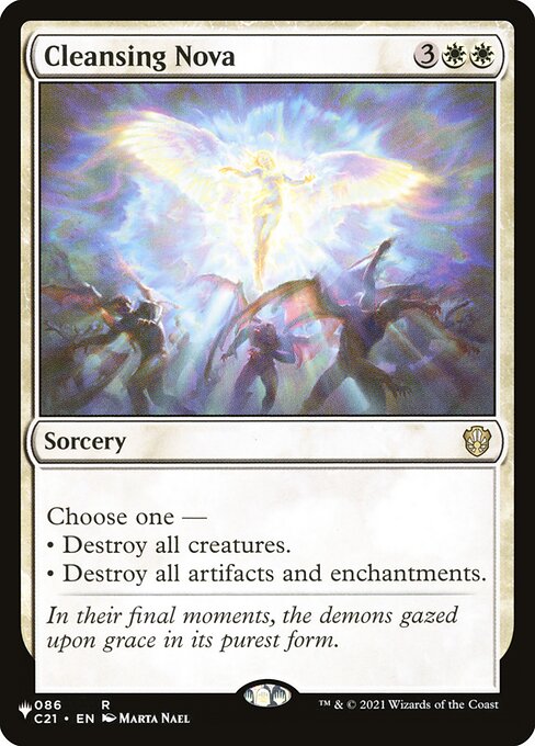 Nova Purificadora — The List C21-86