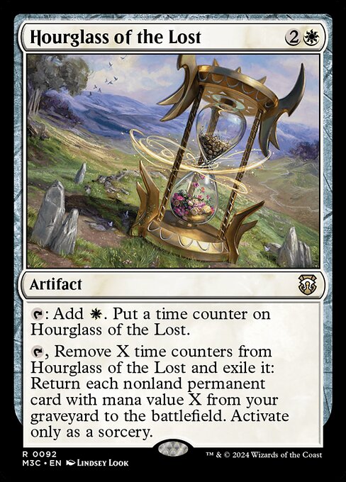 Hourglass of the Lost — Modern Horizons 3 Commander 92