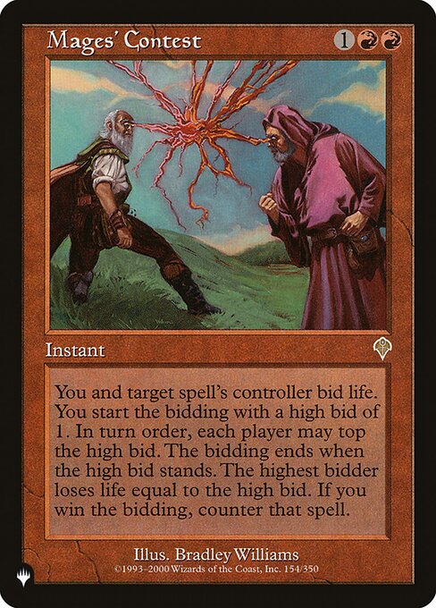 Concurso de Magos — The List INV-154