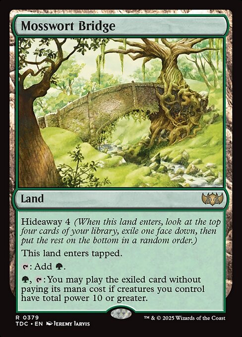 Ponte Musgomosto — Tarkir: Dragonstorm Commander 379