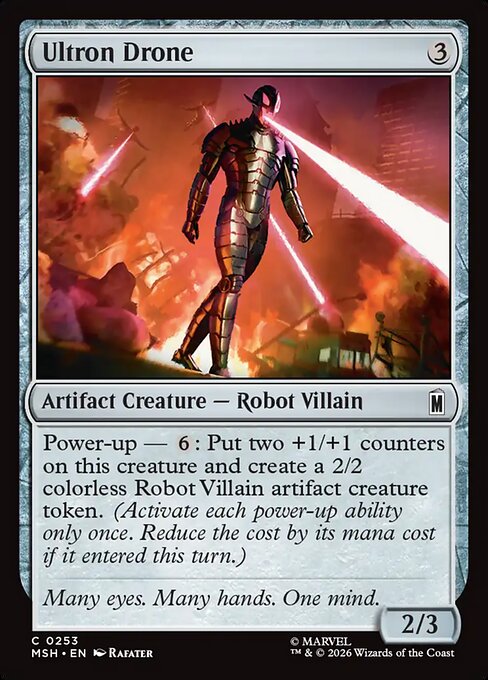 Ultron Drone — Marvel Super Heroes 253