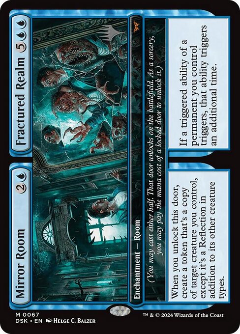 Mirror Room // Fractured Realm — Duskmourn: House of Horror Promos 67p