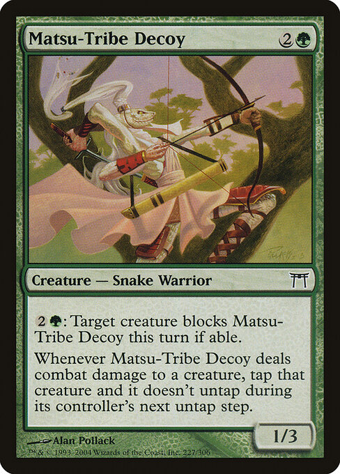 Chamariz da Tribo Matsu — Champions of Kamigawa 227