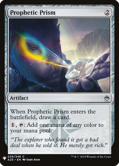 Prisma Profético — The List A25-229