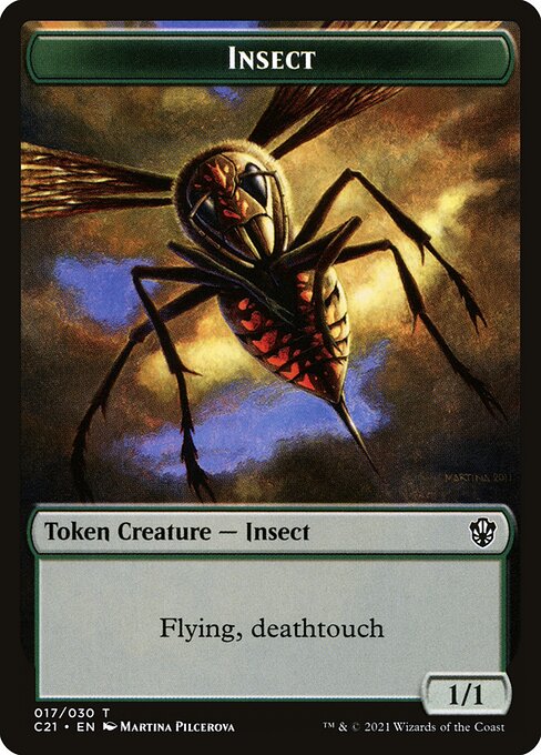 Insect — Commander 2021 Tokens 17