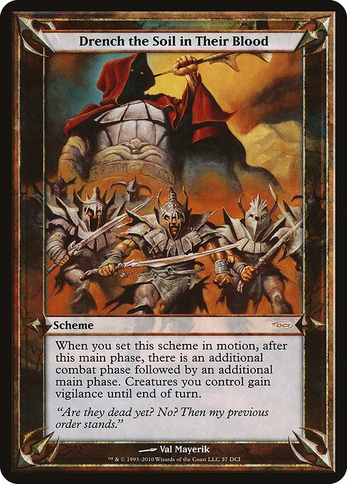 Drench the Soil in Their Blood — DCI Promos 57