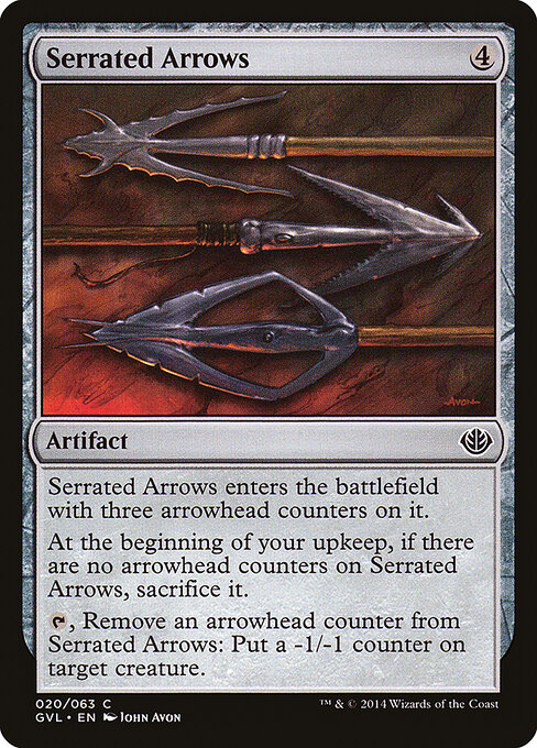 Flechas Denteadas — Duel Decks Anthology: Garruk vs. Liliana 20
