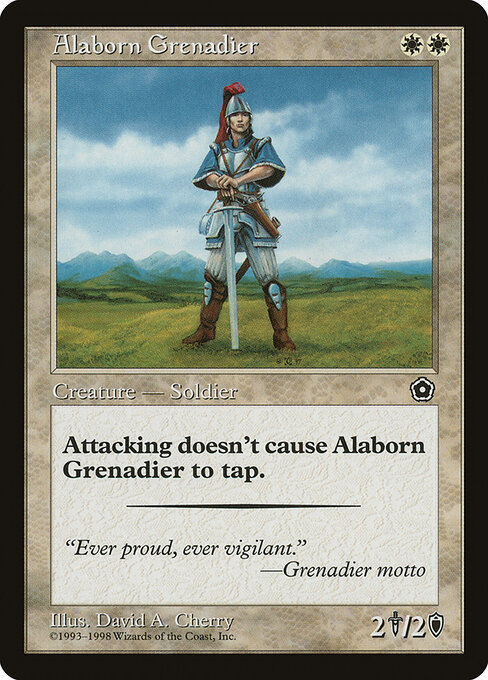 Alaborn Grenadier — Portal Second Age 2