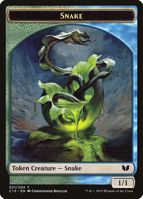 Snake — Commander 2015 Tokens 21