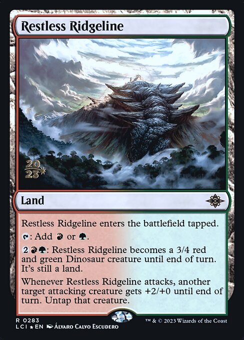Crista de Serra Inquieta — The Lost Caverns of Ixalan Promos 283s