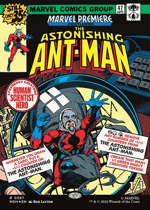 The Astonishing Ant-Man — Marvel Super Heroes 397